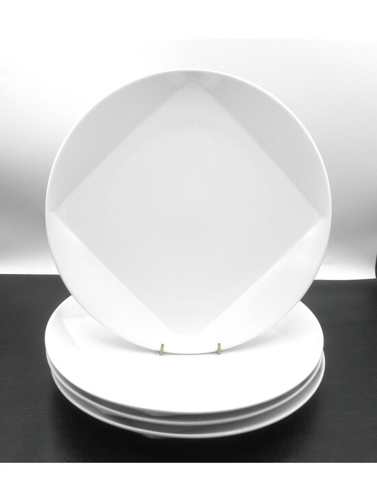 Royal Porcelain Other - Royal Porcelain Sant' Andrea Hotel Ware Dinner Plates Set of 4 Art Deco in Style